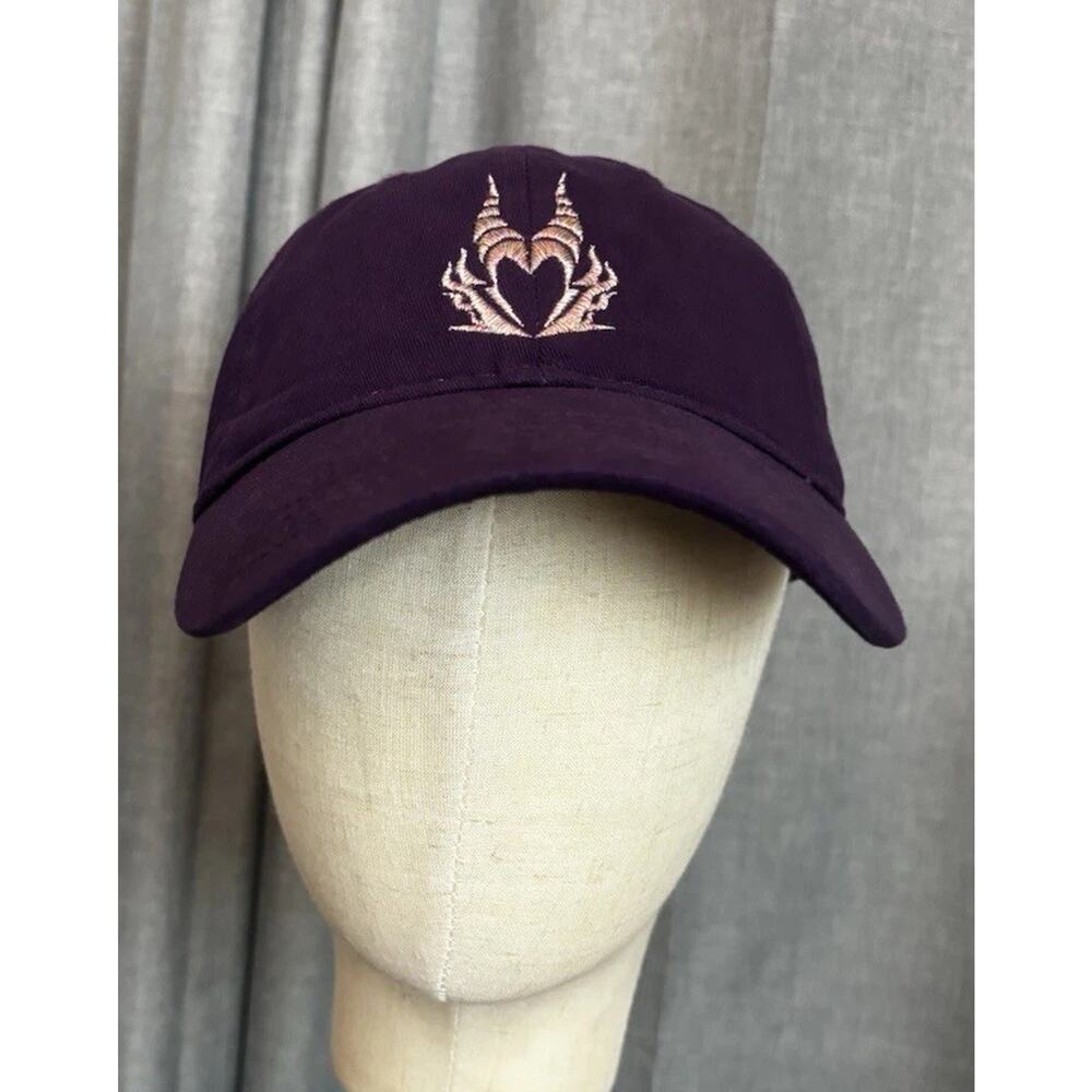 NWT Rare Disney Villains Maleficent Cap You Poor Simple Fools One Size Purple - Picture 5 of 15